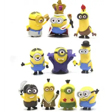 Minions figür 10 lu set
