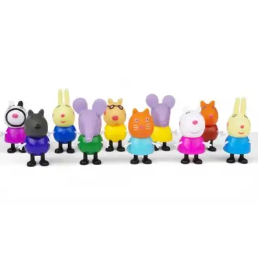 Peppa Pig 10 lu Figür Oyuncak Seti