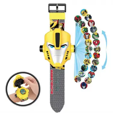 Transformers Bumblebee projeksiyonlu saat.