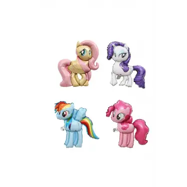 My Little Pony 4 lü folyo balon seti