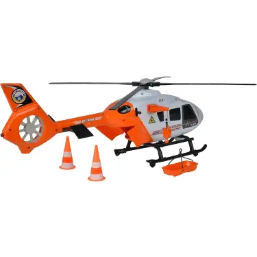 Kumik Dickie Rescue Helicopter Oyuncak Kurtarma Helikopteri, 64 cm, 2 Ses Özelliği