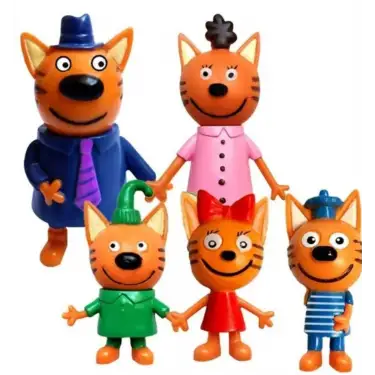 Kumik Kid E Cats 5 Li Figür Oyuncak
