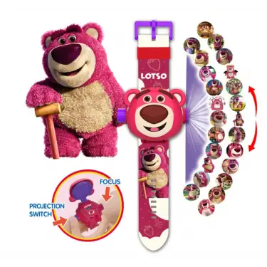 Kumik LOTSO figürlü Projeksiyon , 24 farklı karakteri duvara yansıtır