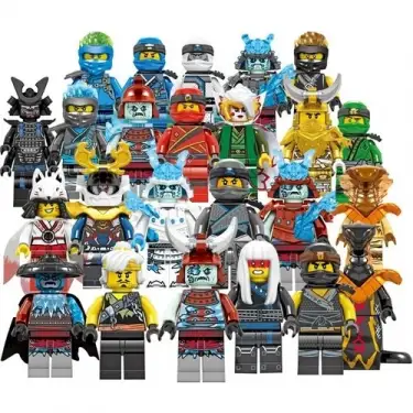 Kumik NinjaGo Lego uyumlu 24 lü figür seti