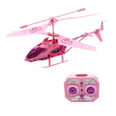 Vardem 3.5 Kanal Pvc Kutulu Uzaktan Kumandalı Pembe Helikopter