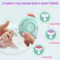 Yenidoğan Bebek Ve Çocuklar Için Pilli Tırnak Törpüsü Manikür Seti