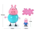 Kumik Peppa Pig Ailesi 4 Lü Figür Oyuncak