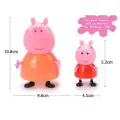 Kumik Peppa Pig Ailesi 4 Lü Figür Oyuncak