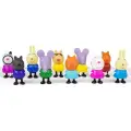 Kumik Peppa Pig Ailesi Peluş Çatal Kaşık Figür Setleri