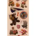Paw Patrol Karakterleri 3 set sticker Chase, Marshall, Zuma, Skye, Rubble, Rocky