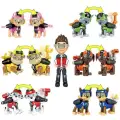 Kumik PAW PATROL 7 li Figür seti, Chase, Marshall, Zuma, Rubble, Skye, Rocky ve Ryder