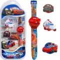 Cars Karakterleri Degişen Kapaklı Çocuk Saati