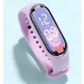 Peppa Pig Peppa Karakterli digital LED Saat ( MOR )