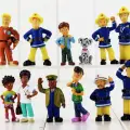 İtfaiyeci Sam 12 li figür oyuncak Fireman Sam