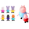 Peppa Pig 10+4 lü figür Peppa, George aile ve arkadaşlar
