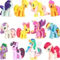 Kumik My Little Pony 12 li figür set ( No Box)