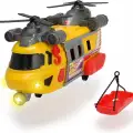 Kumik Dickie, Kurtarma Helikopter, 30 cm, Açılabilir Sürgülü Kapı, Kurtarma Vinç, Pilli, Rescue Helicopter