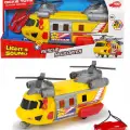 Kumik Dickie, Kurtarma Helikopter, 30 cm, Açılabilir Sürgülü Kapı, Kurtarma Vinç, Pilli, Rescue Helicopter