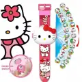 Kumik Hello Kitty figürlü Projeksiyon , 24 farklı karakteri duvara yansıtır