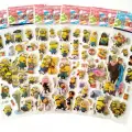 Minions Karakterleri 3 set kabartmalı sticker