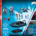 Playmobil 70782 Şehir Aksiyonu Polis Uçma Sırt Çantası ve Bot
