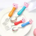 Kumik Peppa 4lü Çatal Kaşık Set