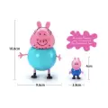 Kumik (Özel Ürün ) Pig Family Figürleri , Oyuncak, 4 Lü Figür, Pıg Famıly Set