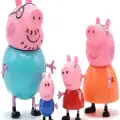 Kumik Peppa Pig Aile Seti-4 Lü Sevimli Oyuncak