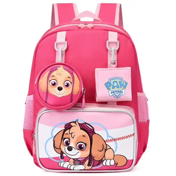 Kumik Paw Patrol Anaokulu Çantası Chase, Marshall, Skye, Rubble