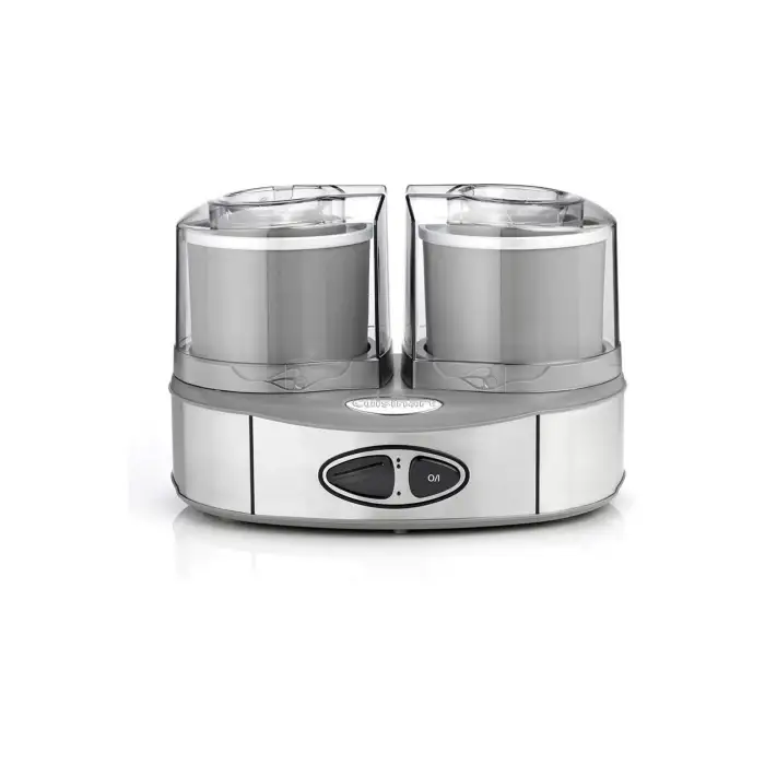 Ice40bce Ikili Dondurma Makinesi, Brüt 2l Kapasite, 50w, Metal (2x1l)