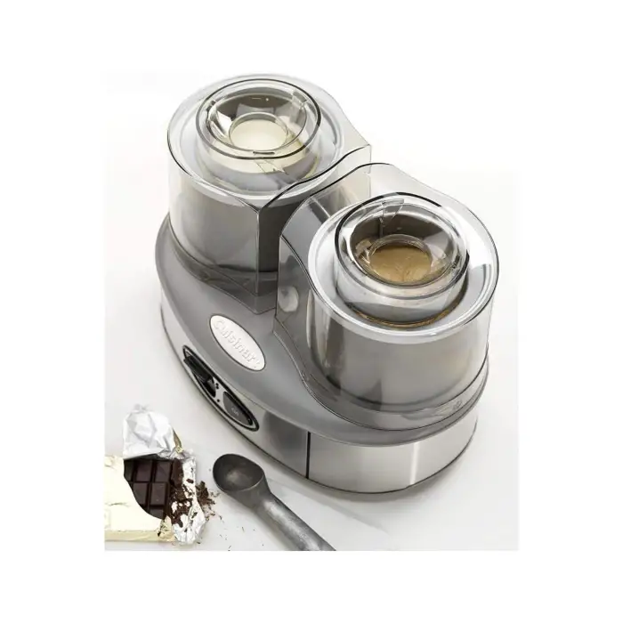 Ice40bce Ikili Dondurma Makinesi, Brüt 2l Kapasite, 50w, Metal (2x1l)