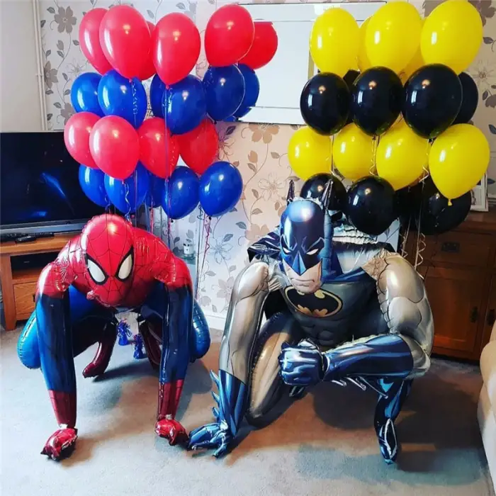 Spiderman / Batman folyo balon