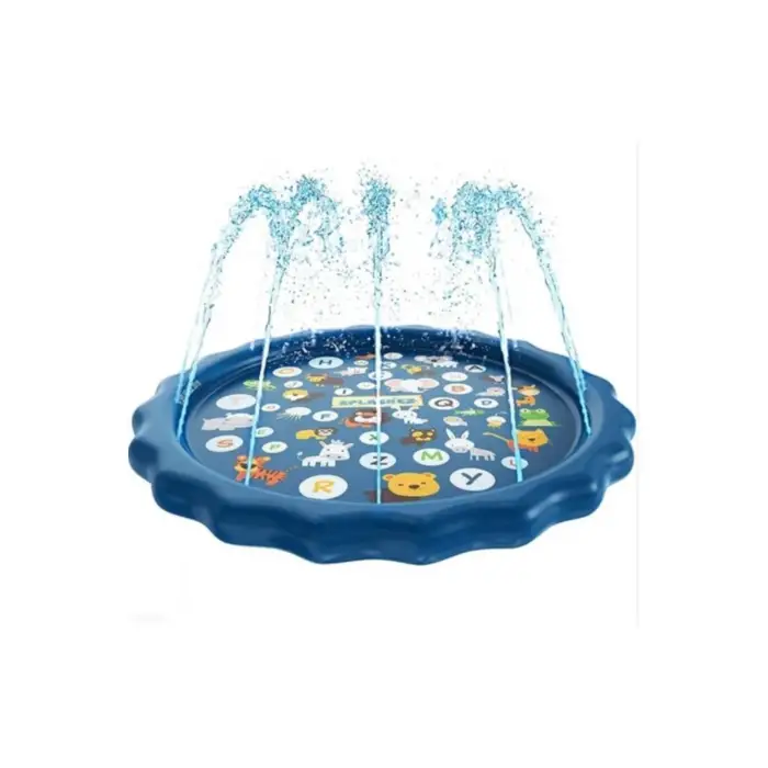 Kumik Fıskıyeli Su Fışkırtan Oyun Matı Su Havuzu Su Kaydırağı 170 Cm