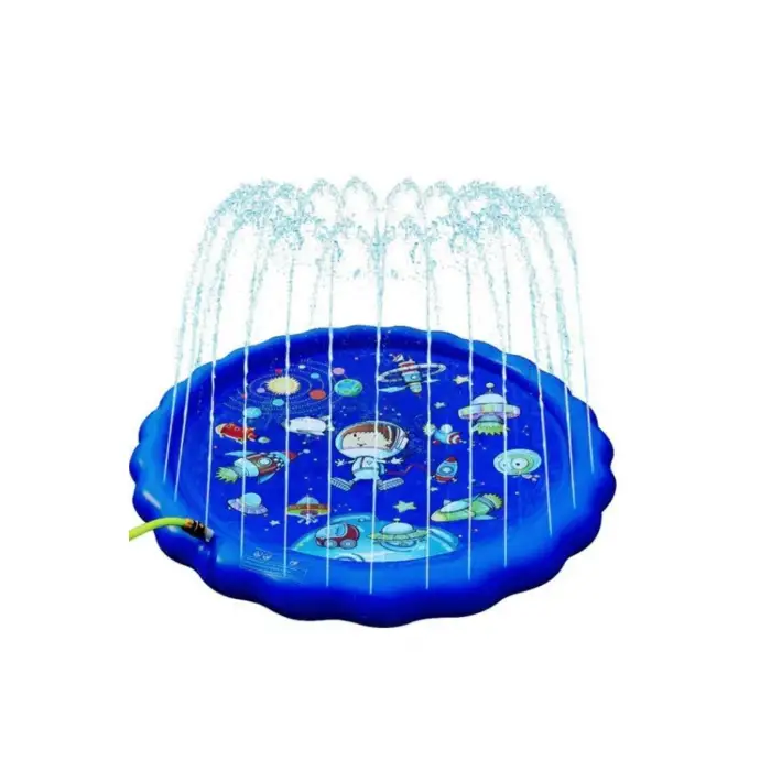 Kumik Fıskıyeli Su Fışkırtan Oyun Matı Su Havuzu Su Kaydırağı 170 Cm