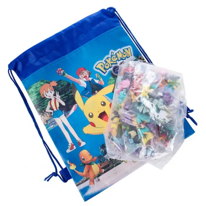 Pokemon figürleri 144 parça mini figür Ash Ketchum, Pikachu ve diğerleri