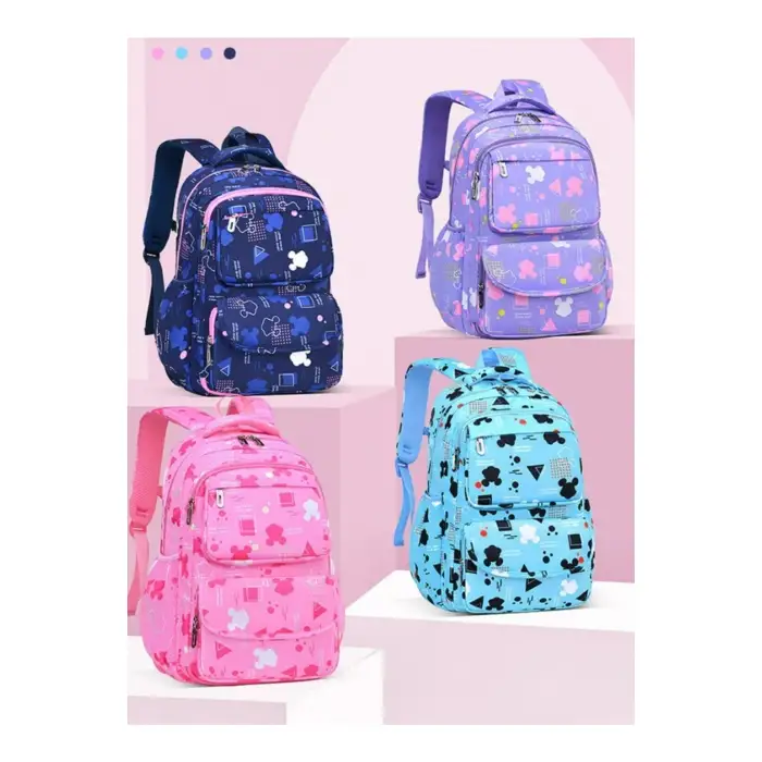 Kumik Çok Fonksiyonlu Su Geçirmez Okul Çantası Mavi