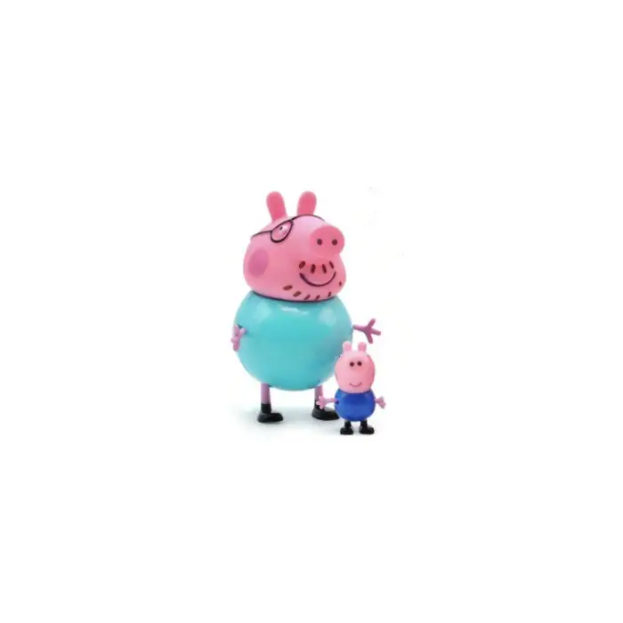 Kumik (FİGÜR ÇOCUK OYUNCAĞI) 4lü Peppa Pig Figür Seti
