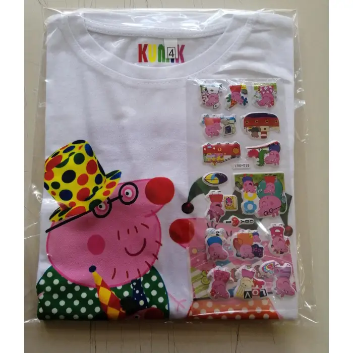 Kumik Peppa Pig Aile T-Shirt