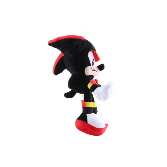 Kumik Es66088 Sonic Boom Hedgehog & Arkadaşları Figür Peluş Oyuncak Büyük Boy Shadow Hedgehog 28 Cm.