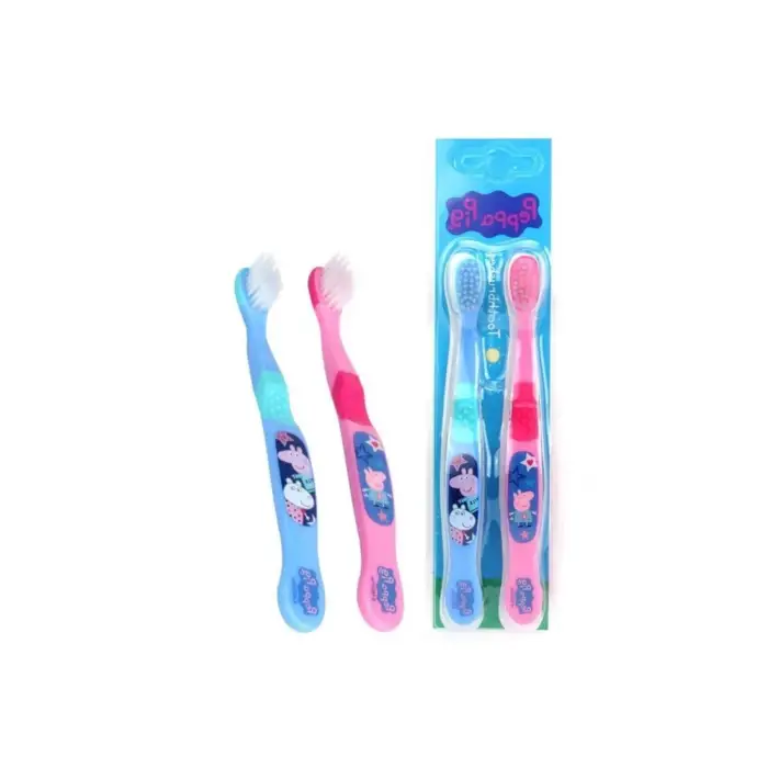 Peppa Pig 3-12 Yaş Arası Diş Fırçası 2li Peppa ve George