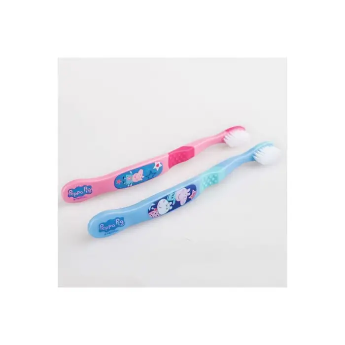 Peppa Pig 3-12 Yaş Arası Diş Fırçası 2li Peppa ve George