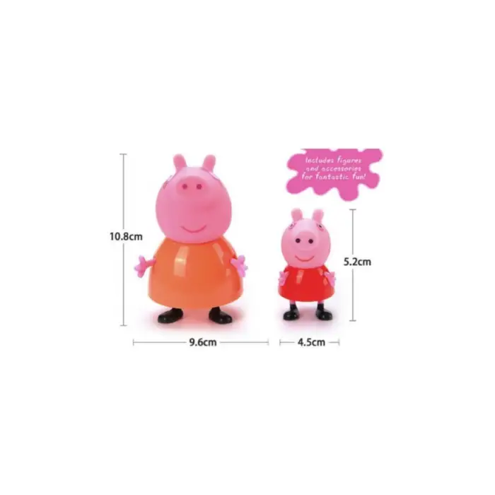 Kumik (Özel Ürün ) Pig Family Figürleri , Oyuncak, 4 Lü Figür, Pıg Famıly Set