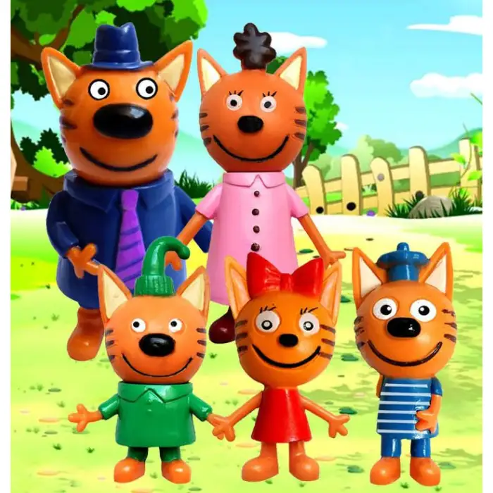 Kumik Kid E Cats 5 li figür oyuncak