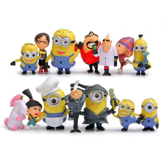 Kumik Minions mini Figür 14 lü