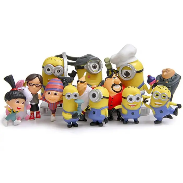 Kumik Minions mini Figür 14 lü