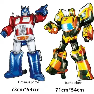 Transformers Optimus Prime ve Bumblebee Folyo Balon Seti