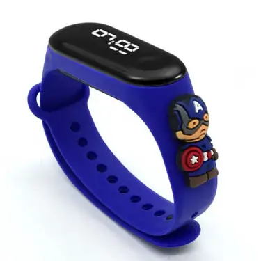 Captain Amarica Dijital Çocuk Saati