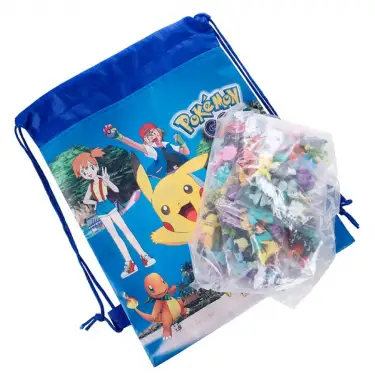 Pokemon figürleri 144 parça mini figür Ash Ketchum, Pikachu ve diğerleri
