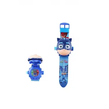 Kumik Pj Mask, Pjmasks, Pj Masks, Kedi Çocuk, Projeksiyonlu Saat