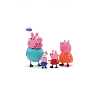 Kumik (FİGÜR ÇOCUK OYUNCAĞI) 4lü Peppa Pig Figür Seti